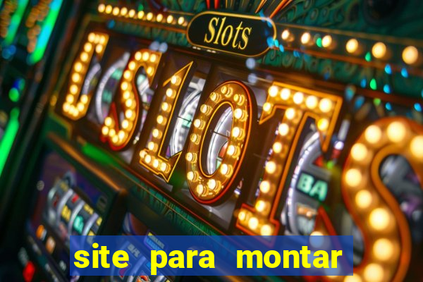 site para montar time de futebol